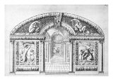Grotto Design from The Gardens of Wilton, Published c.1645 Giclee Print by Isaac De Caus