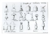 Examples of Topiary Work, 1902 Giclee Print by Harry Inigo Triggs