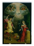 The Annunciation Giclee Print by Benvenuto Tisi Da Garofalo