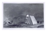 Encampment in Browell Cove, c.1826 Giclee Print by E.n. Kendall