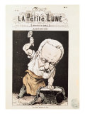 Caricature of Victor Hugo Giclee Print by André Gill