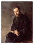 Portrait of Gleb I. Uspensky Giclee Print by Nikolai Aleksandrovich Yaroshenko