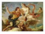 Venus and Adonis Giclee Print by Charles Joseph Natoire