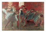 Dancers at Rehearsal, 1895-98 Lámina giclée por Edgar Degas