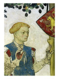 The Nine Worthies, Detail of Hector of Troy, 1418-30 Giclee Print by Giacomo Jaquerio