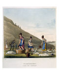 Washerwomen, Edinburgh, c.1825 Giclee Print by Michael Egerton