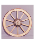 Reconstruction of a Wheel from a Chariot Found at the Tomb of a Princess of Vix Giclee Print by Celtic 