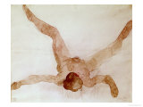 Nude Female Lying on Her Back Giclee Print by Auguste Rodin