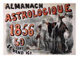 Astrological Almanac, 1856 Giclee Print by Henry Emy