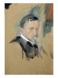 Self Portrait, 1901 Giclee Print by Valentin Aleksandrovich Serov