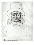 John of Luxembourg Giclee Print by Jacques Le Boucq