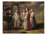 The Children's Dance Reproduction procédé giclée par Mathieu Le Nain