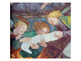 The Concert of Angels, 1534-36 Giclée-tryk af Gaudenzio Ferrari The Concert of Angels, 1534-36 Giclée-tryk af Gaudenzio Ferrari