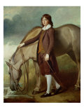 Portrait of John Walter Tempest Giclee Print by George Romney
