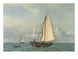 The Sea, 1831 reproduction procédé giclée par Christoffer-wilhelm Eckersberg