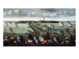 The Bombardment of Dunkirk, 11th August 1695, 1717-18 Reproduction procédé giclée par Philippe Jonaert