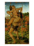 Hercules and Antaeus, c.1478 Giclée-tryk af Antonio Pollaiolo