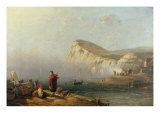 Beachy Head, 1850 Giclee Print by John Wilson Carmichael