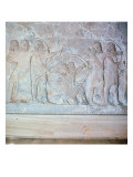 Relief Depicting Archers, from the Palace of Sargon II at Khorsabad, Iraq Giclee Print by Assyrian 