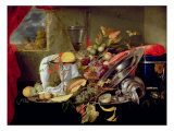 Naturaleza muerta Lámina giclée por Jan Davidsz. de Heem