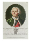 Louis-Joseph de Montcalm Giclee Print by Antoine Louis Francois Sergent-marceau