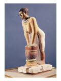 Model of a Woman Making Beer, Old Kingdom Giclee Print by 5th Dynasty Egyptian