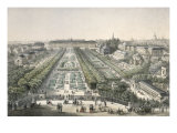 View of the Jardin Des Plantes, Paris Giclee Print by Charles Riviere