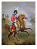 Joachim Murat Reproduction procédé giclée par Joseph Franque