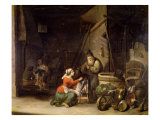 Rustic Interior Giclee-trykk av Sebastien Bourdon