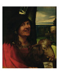 Portrait of a Court Jester Giclee Print by Dosso Dossi
