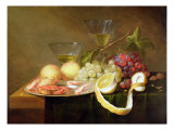 Still Life with Glasses Giclee Print by Joris van Son