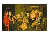 Merry Company Lámina giclée por Dirck Hals