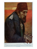 Sultan Abd Al-Hamid II Reproduction procédé giclée par Manuel Orazi