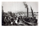 Voyage to Saint-Cloud, 1835 Giclée-Druck von Flora Tristan