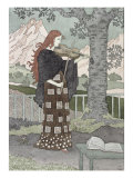 A Musician Giclee Print by Eugene Grasset