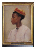 Young Negress reproduction procédé giclée par Fernand Cormon