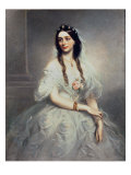 Portrait of Mrs c.W.Stoughton Giclee Print by Richard Buckner