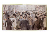 The Ringstrasse, Vienna Giclee Print by Theodore Zasche