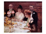 The Corner of the Table Giclee Print by Paul Chabas