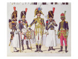 Grenadier Guards of the First Empire Giclee Print by Lucien Rousselot