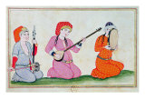 Musicians, from Costumes de La Cour et de La Ville de Constantinople, 1720 Giclee Print Musicians, from Costumes de La Cour et de La Ville de Constantinople, 1720 Giclee Print