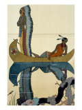 On the Missouri, 1922 Giclee Print by Georges Barbier