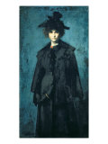 Portrait of Madame Laura Leroux reproduction procédé giclée par Jean-Jacques Henner