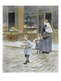 Father's Day, 1891 reproduction procédé giclée par Victor Gabriel Gilbert