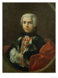Carlo Broschi Il Farinelli reproduction procédé giclée par Jacopo Amigoni