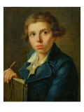Portrait of Jacques-Louis David Impressão giclée por Joseph-marie, The Elder Vien
