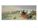 The Sermon of Mohammed Giclee Print by Domenico Morelli