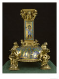 Base of the Cross of St. Bertin, from the Abbaye Saint-Bertin, c.1180 Giclee Print by Godefroid de Huy 