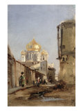 Study of Tobolsk, 1842 Giclee Print by Felix Ziem