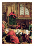 The Sermon of St. Peter, from a Polyptych Depicting Scenes from the Lives of SS. Peter and Paul Reproduction procédé giclée par Hans Suess Kulmbach